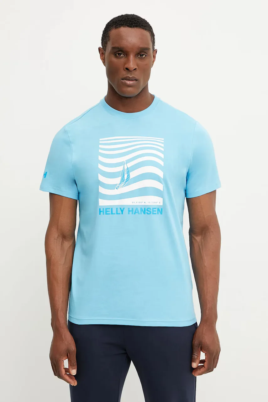 Helly Hansen Памучна тениска SHORELINE