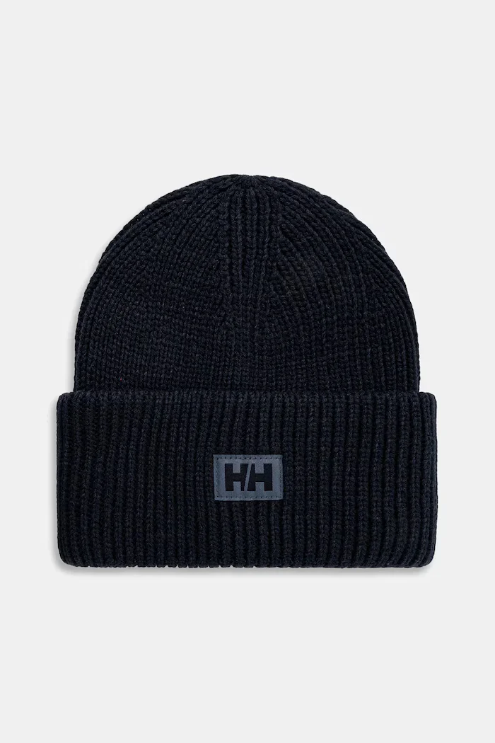 Helly Hansen шапка beanie HH RIB BEANIE тъмносиня 54020