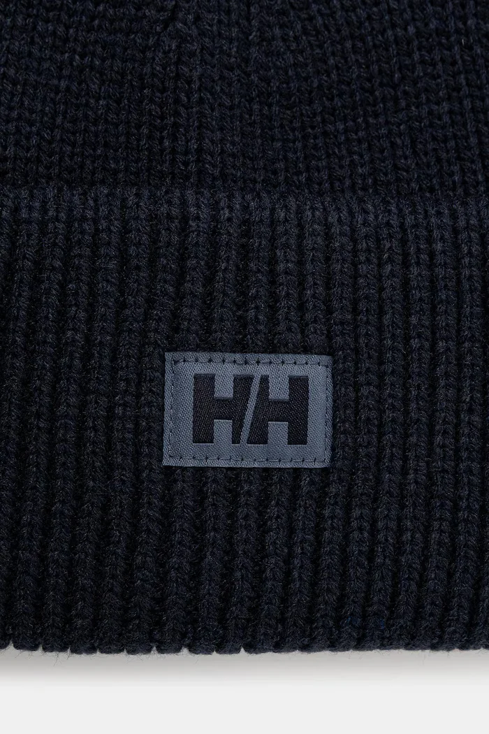 Helly Hansen шапка beanie HH RIB BEANIE тъмносиня 54020