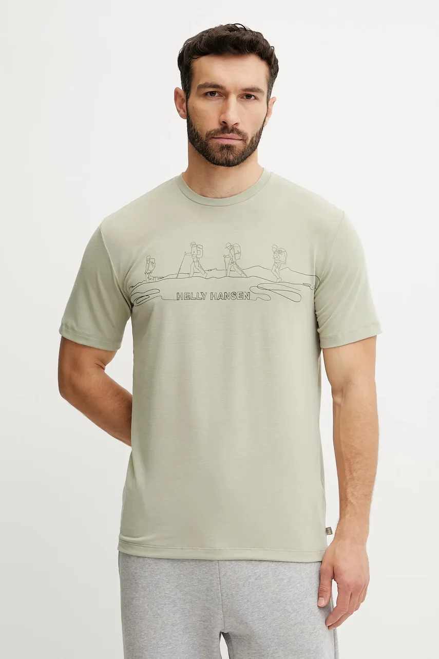 Helly Hansen Тениска SKOG RECYCLED GRAPHIC