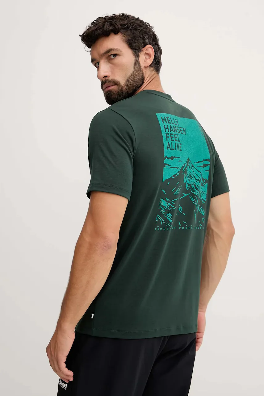 Helly Hansen Тениска SKOG RECYCLED GRAPHIC