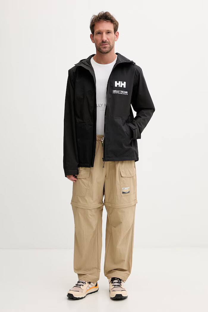 Helly Hansen туристическо яке мъжко ACE RAIN черно 54534