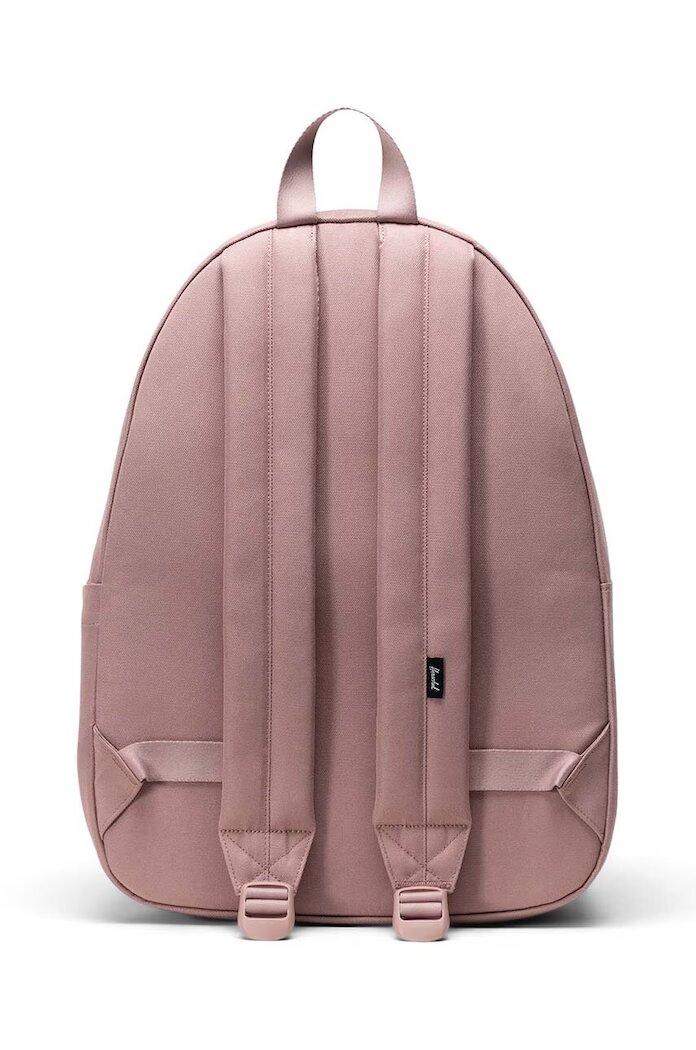 Herschel Раница Classic Backpack в розово голям размер с изчистен дизайн
