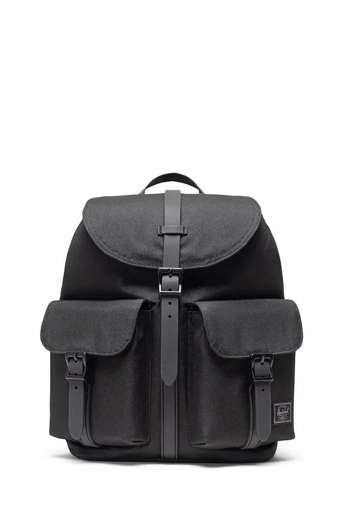Herschel Раница Dawson Small в черно голям размер с изчистен дизайн 11799-05881-OS