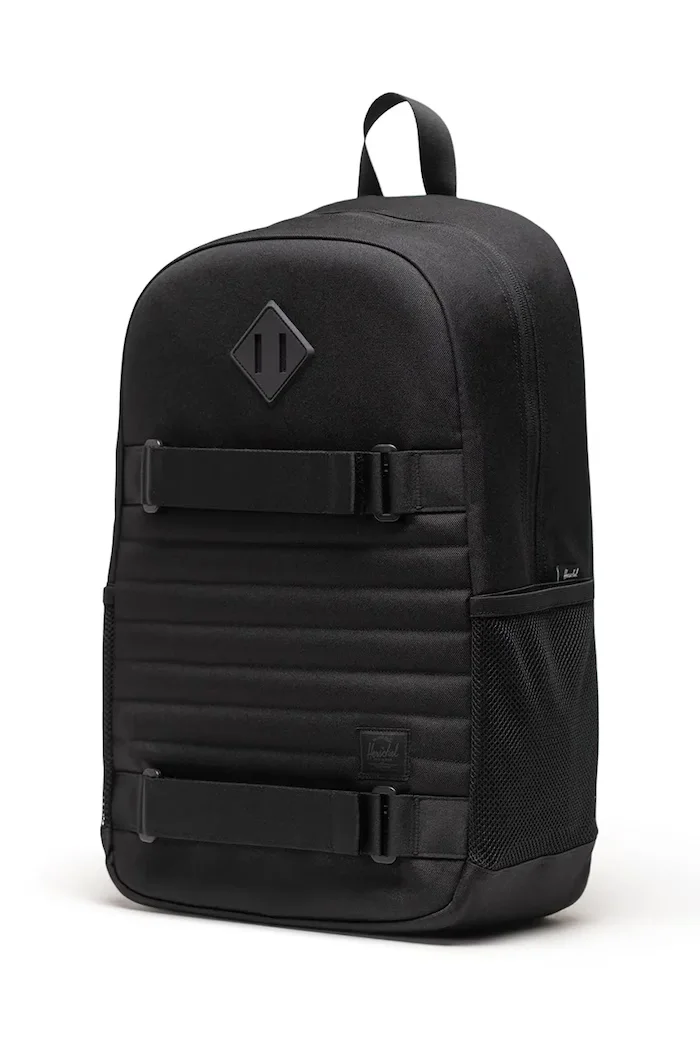 Herschel Раница Fleet Skate 28 L в черно голям размер с изчистен дизайн 11668-00001-OS