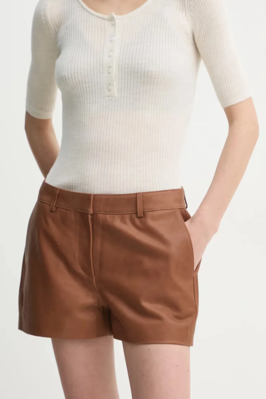 Herskind Кожени къси панталони Holly