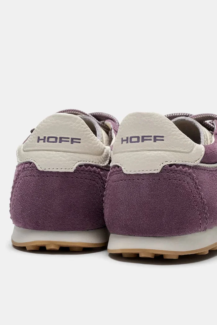 Hoff BRIDGE FL AUBERGINE маратонки дамски от велур виолетови 22661426