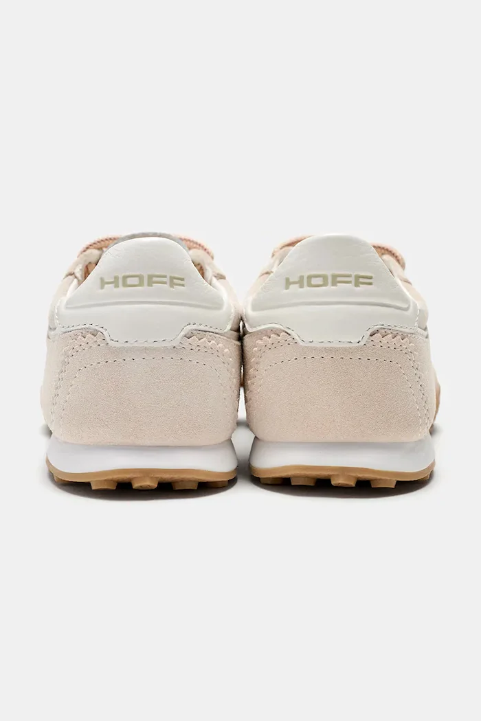Hoff BRIDGE FL BEIGE маратонки дамски от велур бежови 22661416