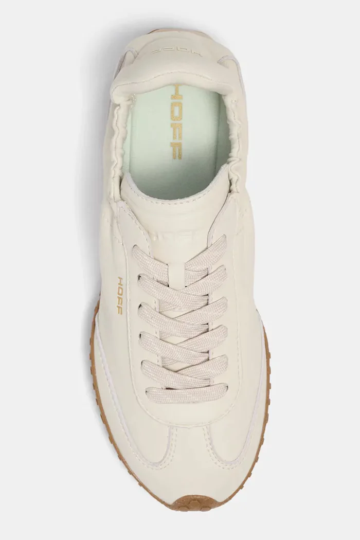 Hoff BRIDGE NAPPA BEIGE маратонки дамски от кожа бежови 22661406