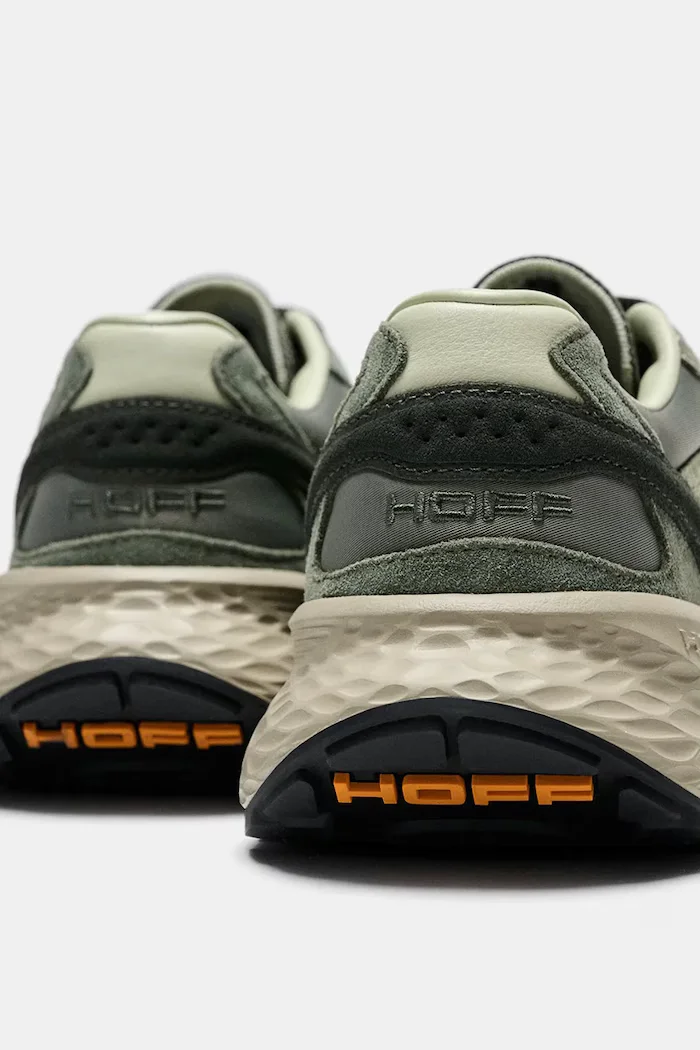 Hoff CITY MKII GREEN маратонки зелени с платформа 22635405