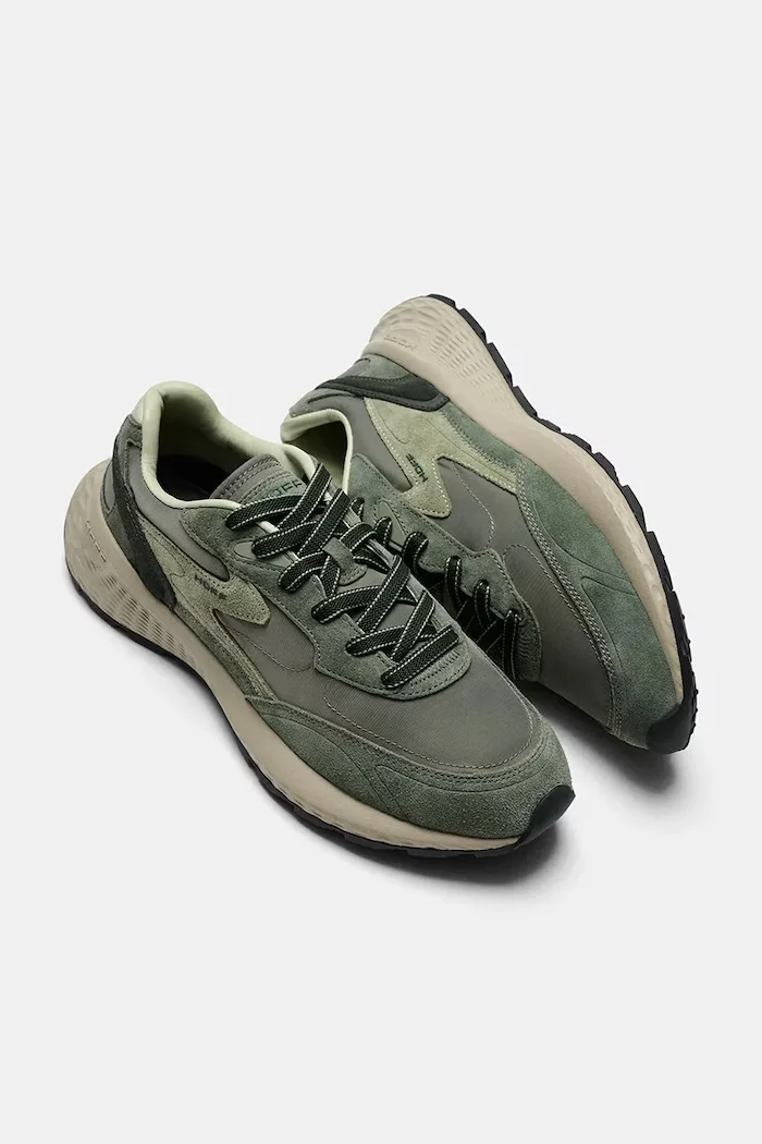 Hoff CITY MKII GREEN маратонки зелени с платформа 22635405