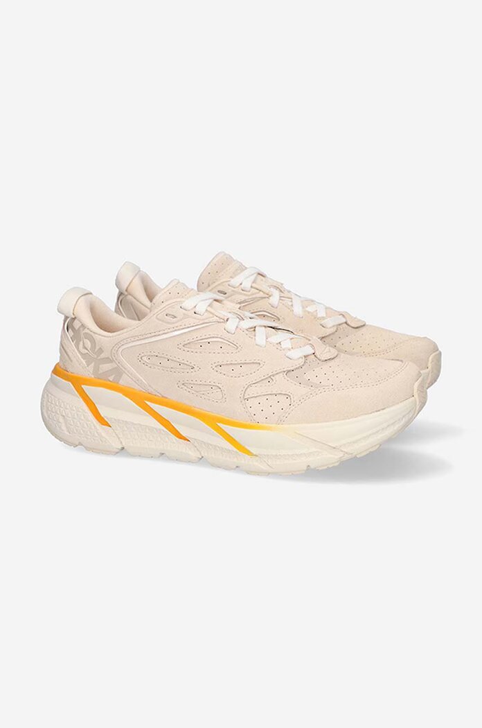 Hoka Велурени обувки Us Clifton L 1122571 SBRY в бежово 1122571