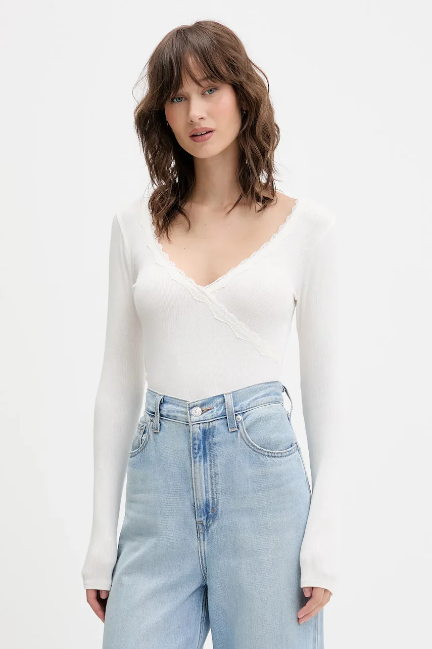 Hollister Co. Блуза с дълги ръкави