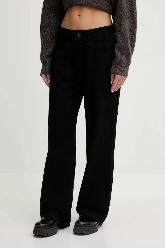 Hollister Co. Дънки с висока талия KI355-5439-975
