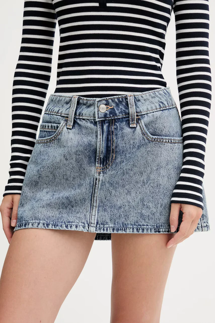 Hollister Co. Дънкова пола