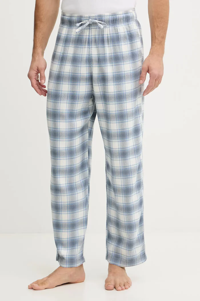 Hollister Co. Долнище на пижама в синьо с десен KI313-5008-226
