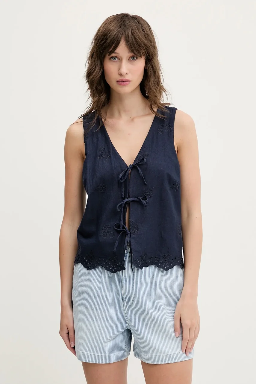 Hollister Co. Ленен елек
