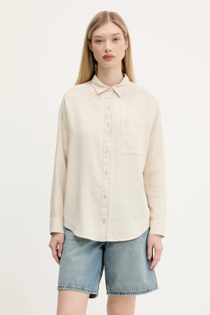 Hollister Co. Ленена риза