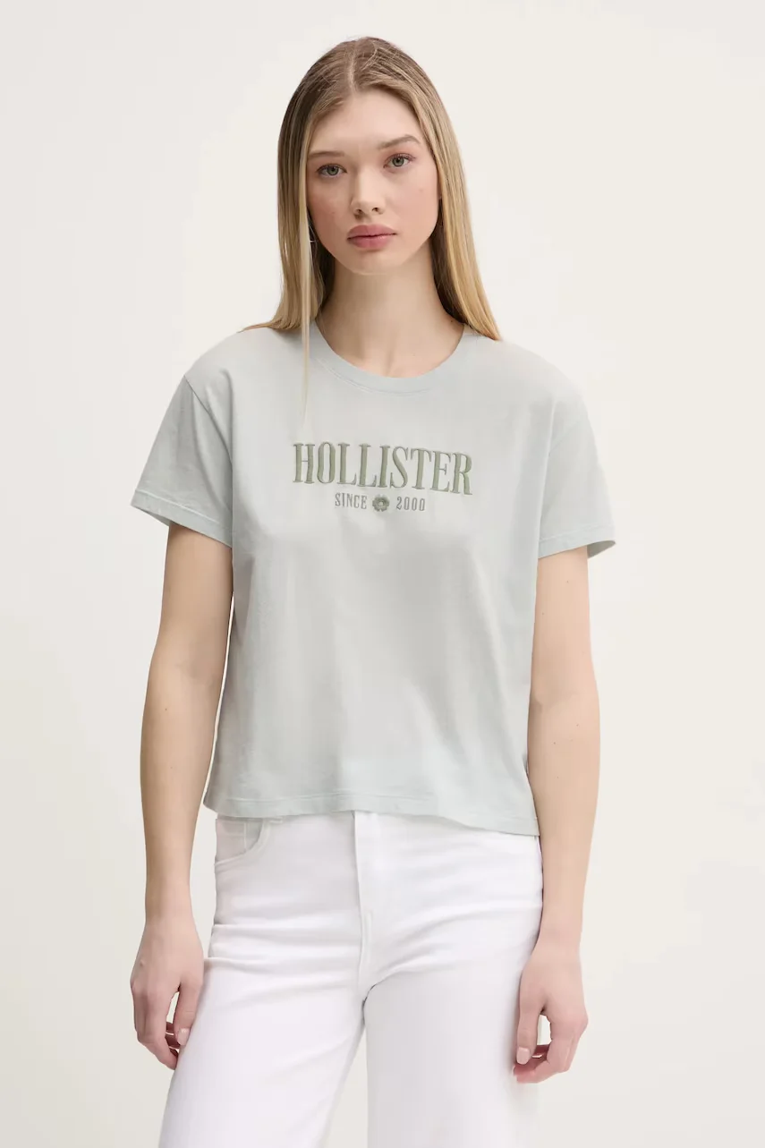 Hollister Co. Памучна тениска