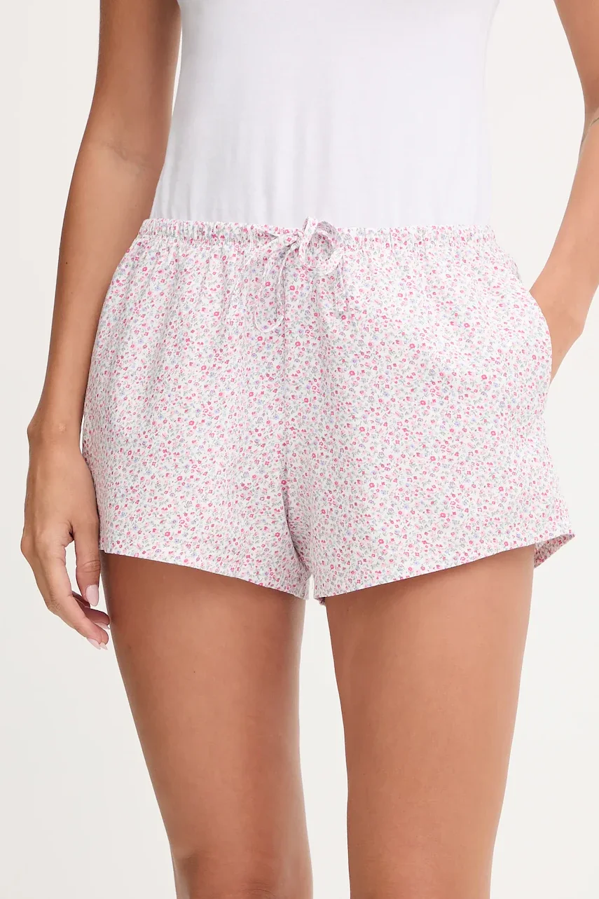 Hollister Co. Памучно късо долнище на пижама