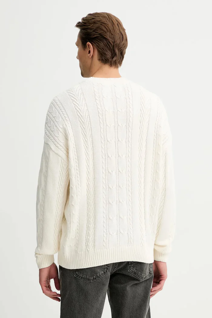 Hollister Co. Пуловер мъжки в бежово KI320-5119-102