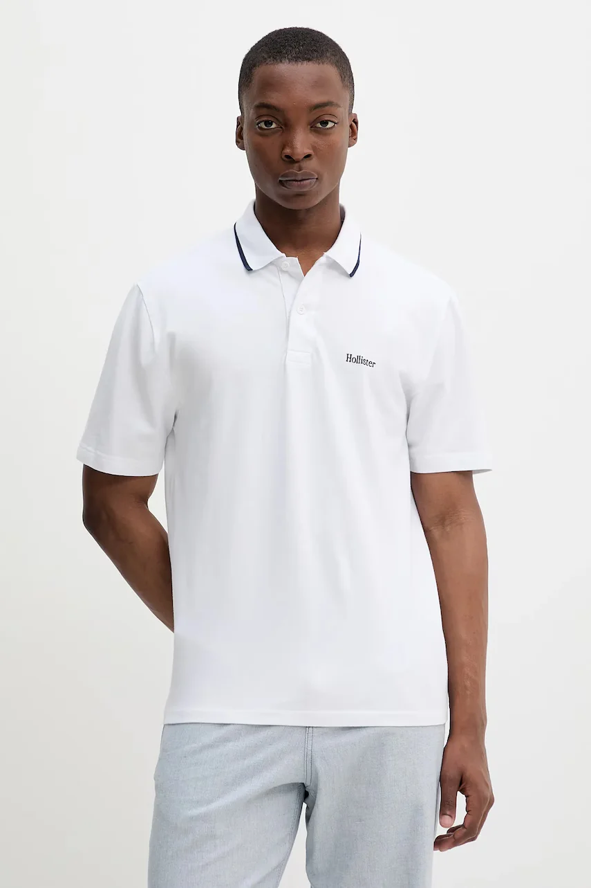 Hollister Co. Тениска с яка