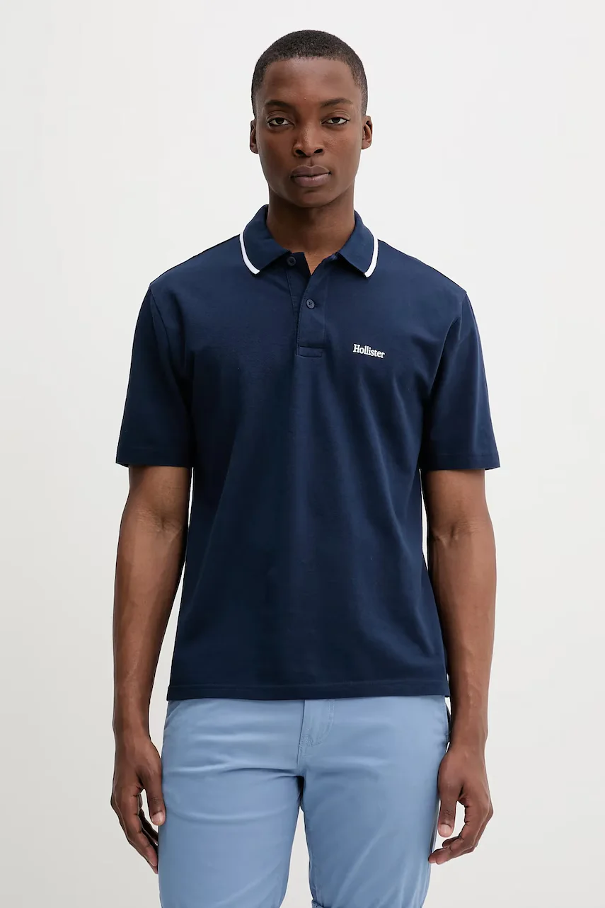 Hollister Co. Тениска с яка