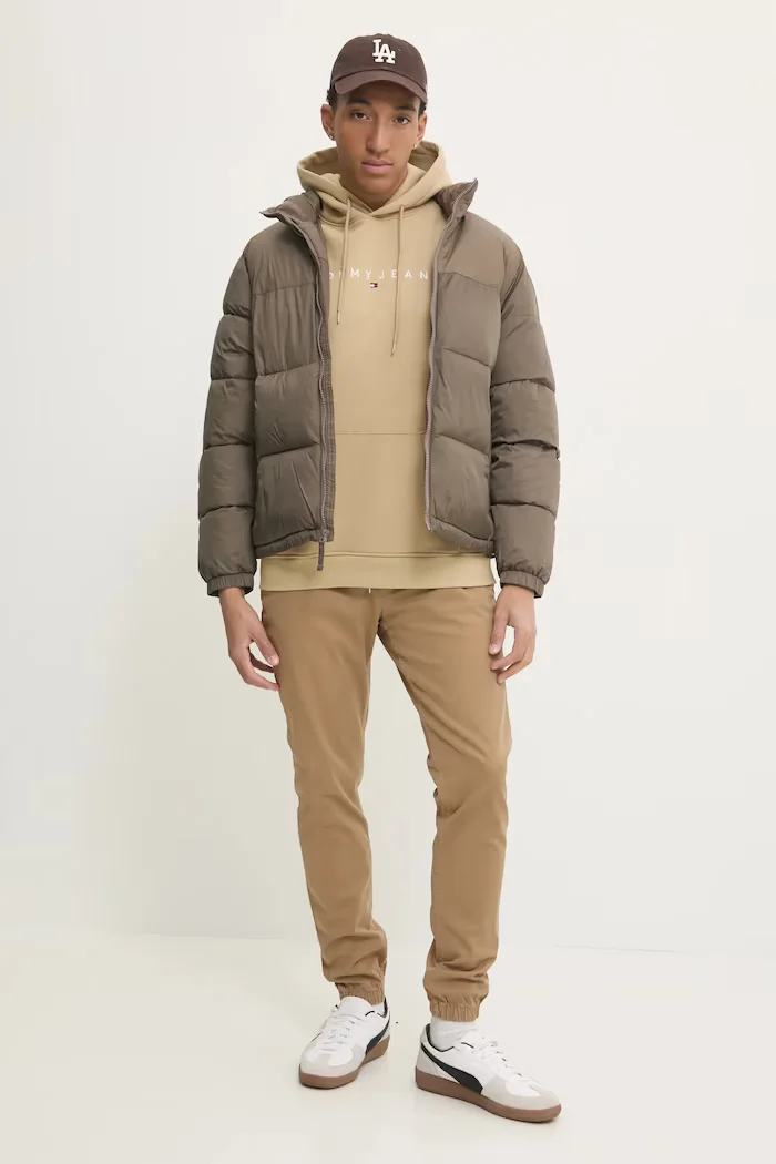 Hollister Co. Яке в кафяво зимен модел KI332-4105