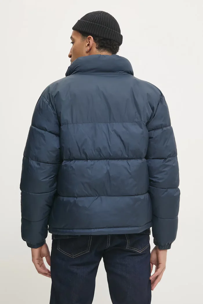 Hollister Co. Яке в тъмносиньо зимен модел KI332-4106