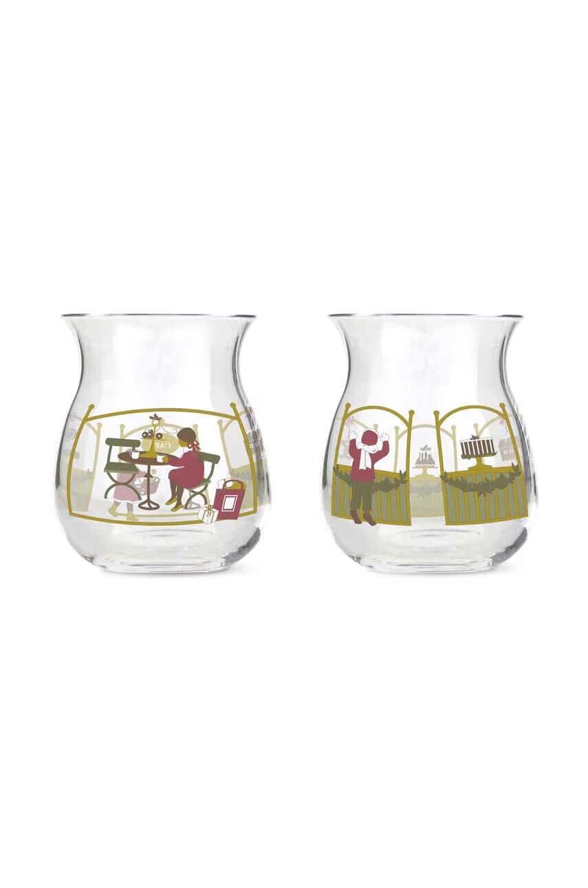 Holmegaard Декоративен свещник Christmas Tea Light (2 броя)