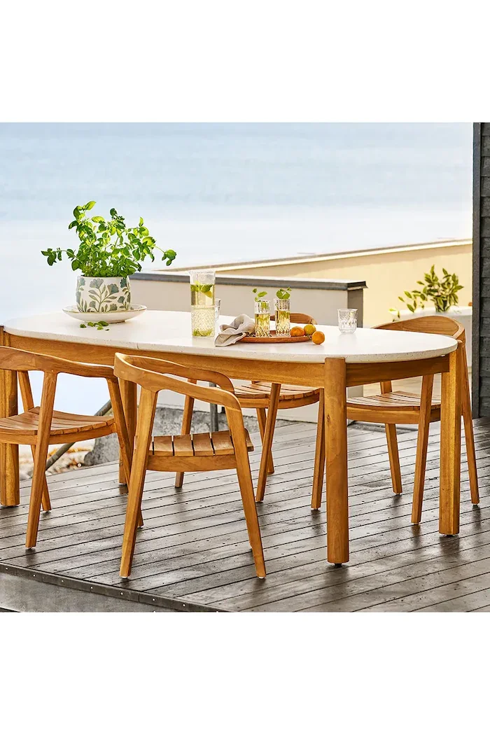 House Nordic Декоративен поднос 29 x 39 x 25 cm в кафяво