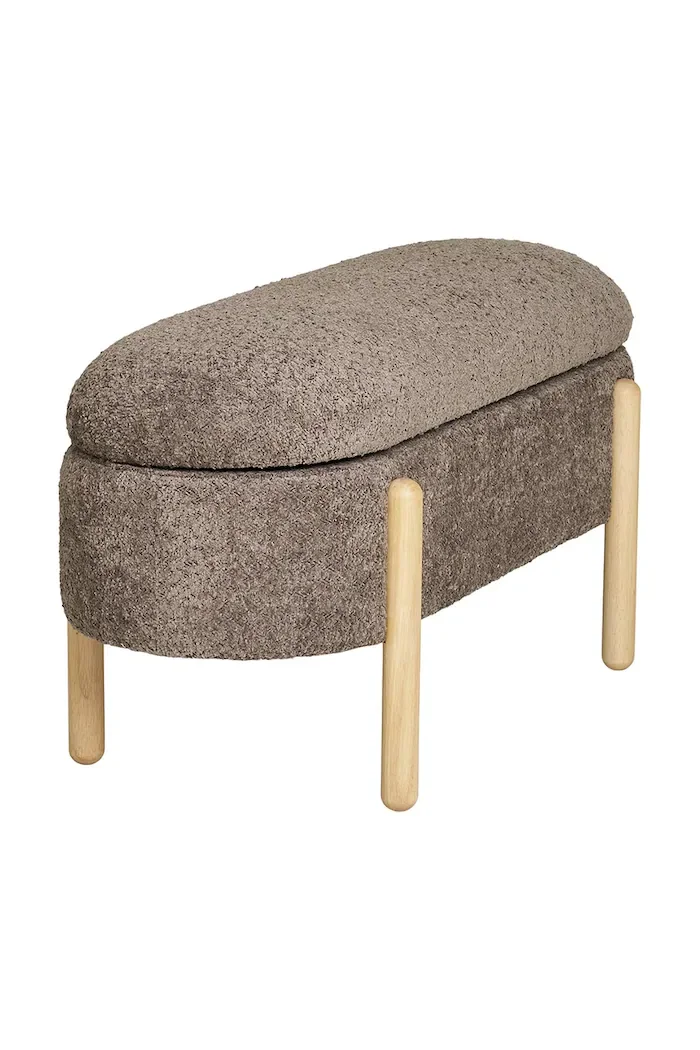 House Nordic Пуф със съхранение Branca 98 x 41 x 48 cm в лилаво