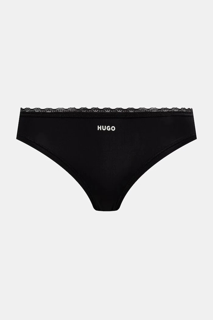 HUGO бикини дамски TRIPLET MICRO BRIEF 3 броя черни 50566738