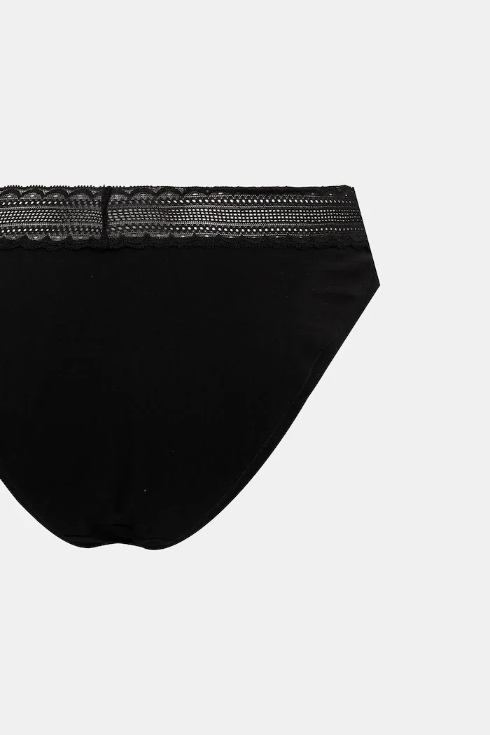 HUGO Бикини TRIPLET LACE BRIEF (3 чифта) в черно 50557200
