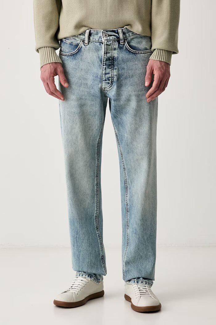 HUGO Blue дънки straight мъжки Jonah сини 50563455