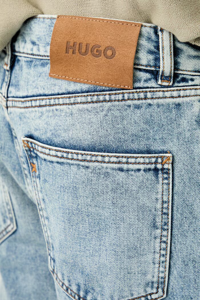 HUGO Blue дънки straight мъжки Jonah сини 50563455