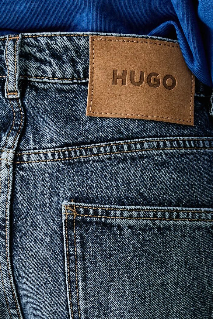 HUGO Blue дънки свободни дамски Leni_S_B сини 50564951
