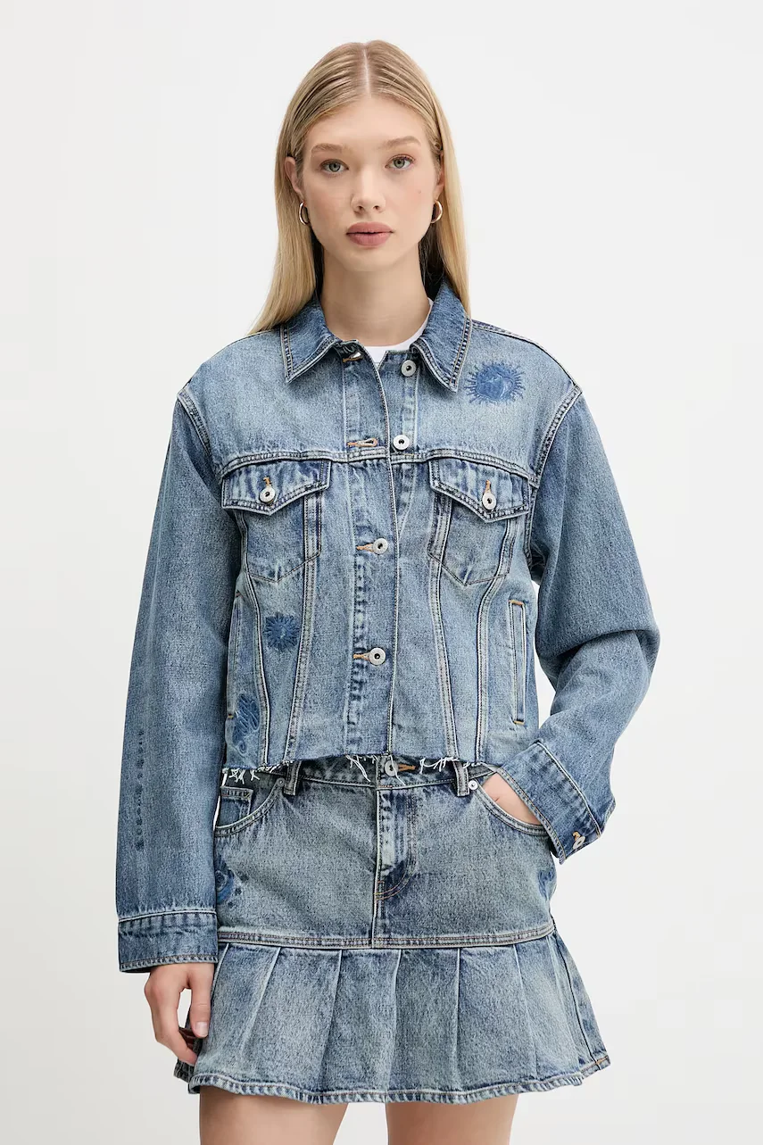 HUGO Blue Дънково яке Anouk_Cropped_B