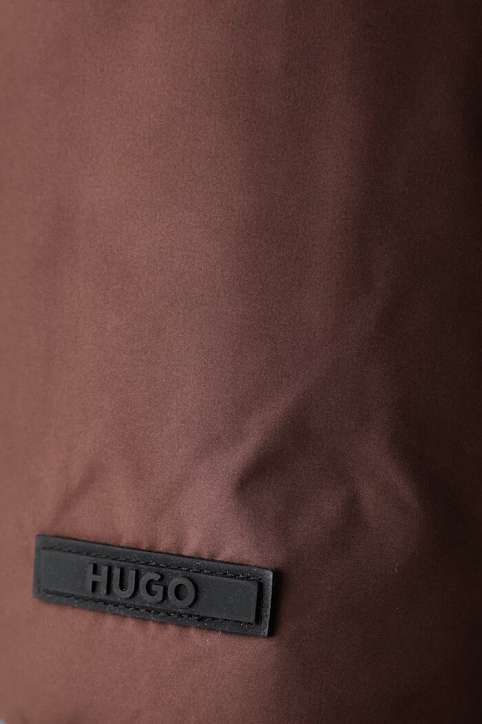 HUGO Blue капитонирано яке дамско Flume-1_B кафяво 50567756