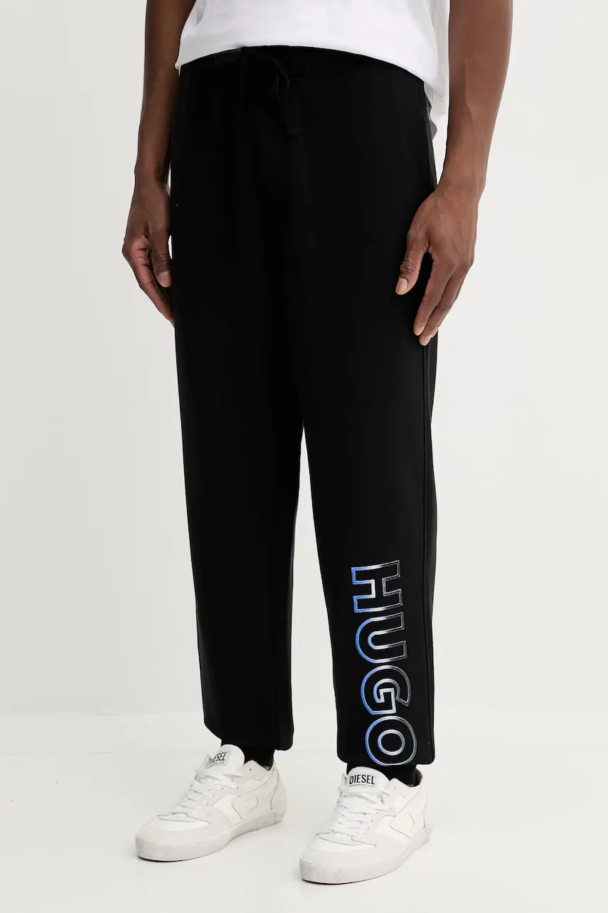 HUGO Blue Памучен спортен панталон Nogtro