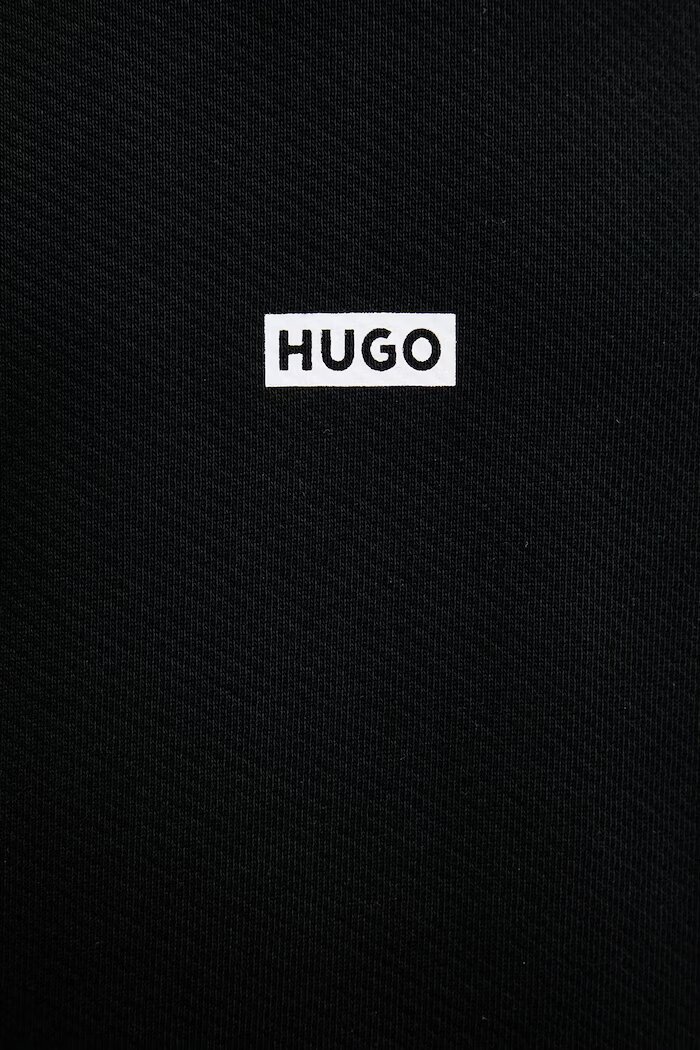HUGO Blue спортен комплект анцуг мъжки от памук Tracksuit_NazardoNev черен 50571220