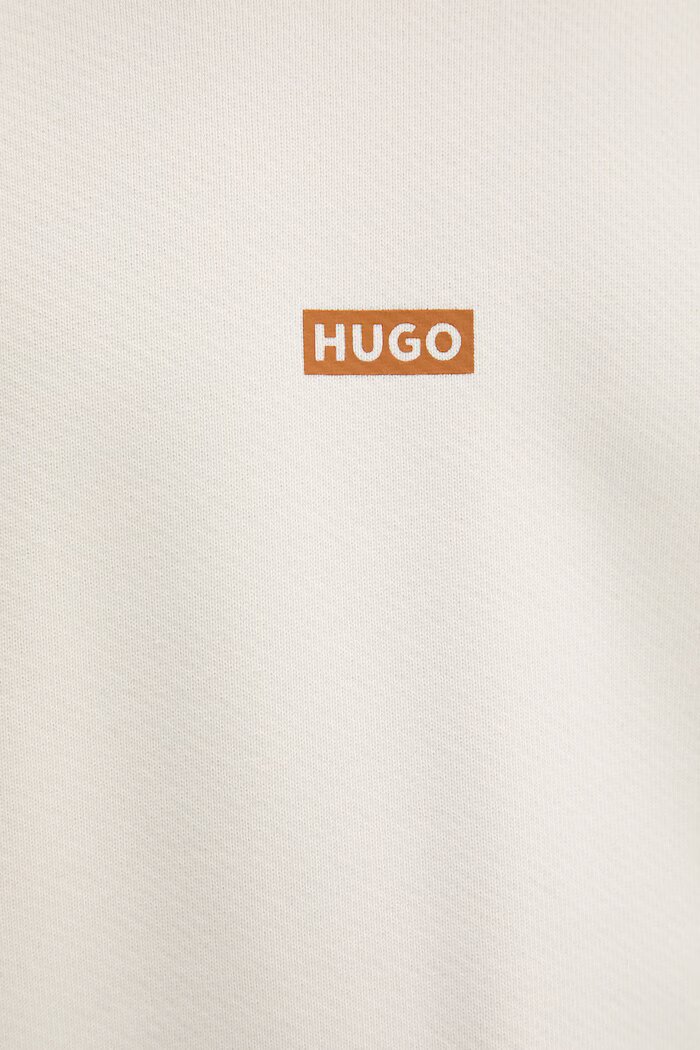 HUGO Blue суичър с качулка мъжки от памук Nazardo бежов 50510724