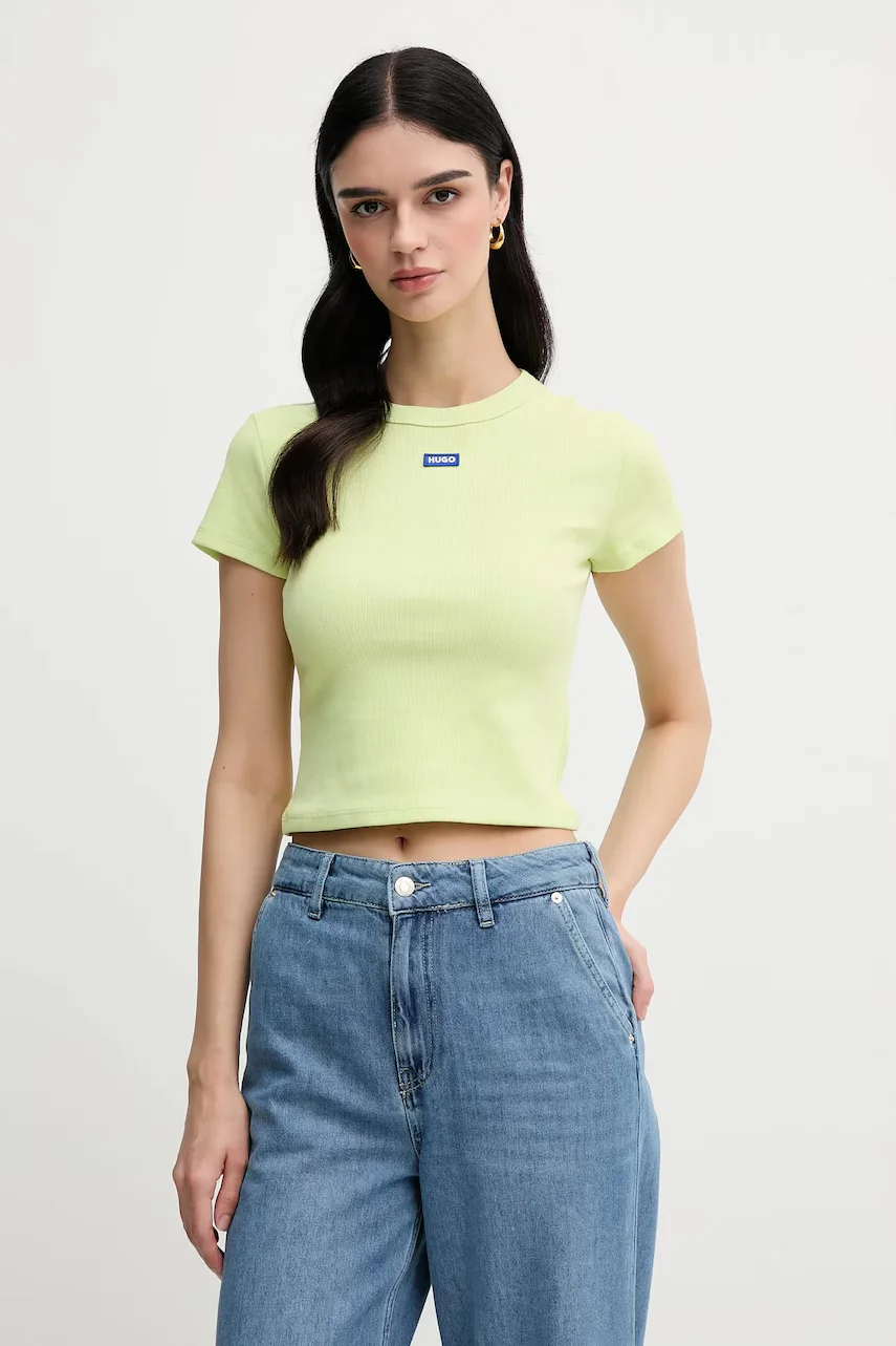 HUGO Blue Тениска Baby Tee_B