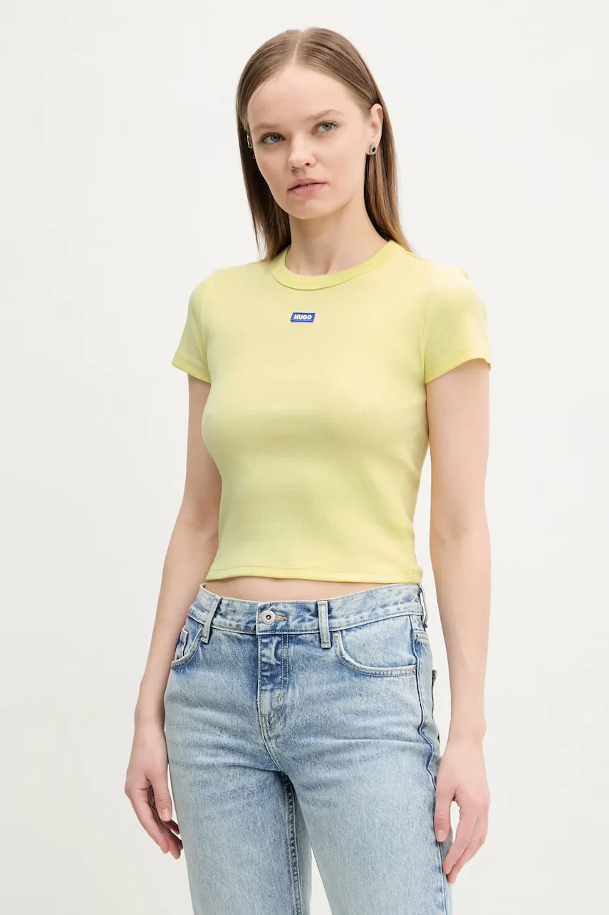 HUGO Blue Тениска Baby Tee_B