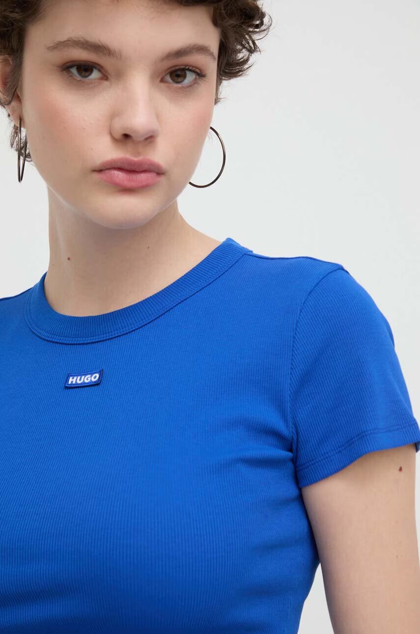 HUGO Blue Тениска Baby Tee_B