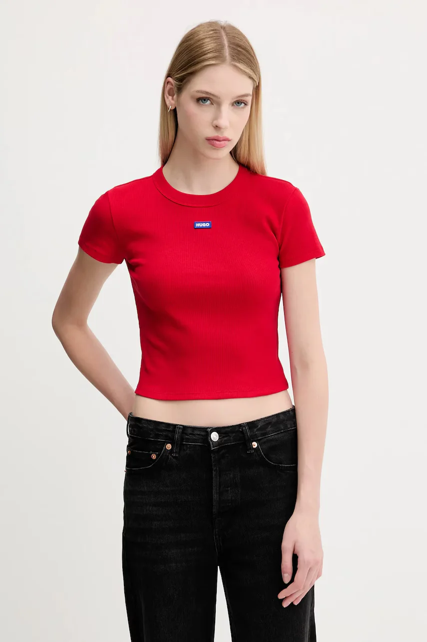 HUGO Blue Тениска Baby Tee_B