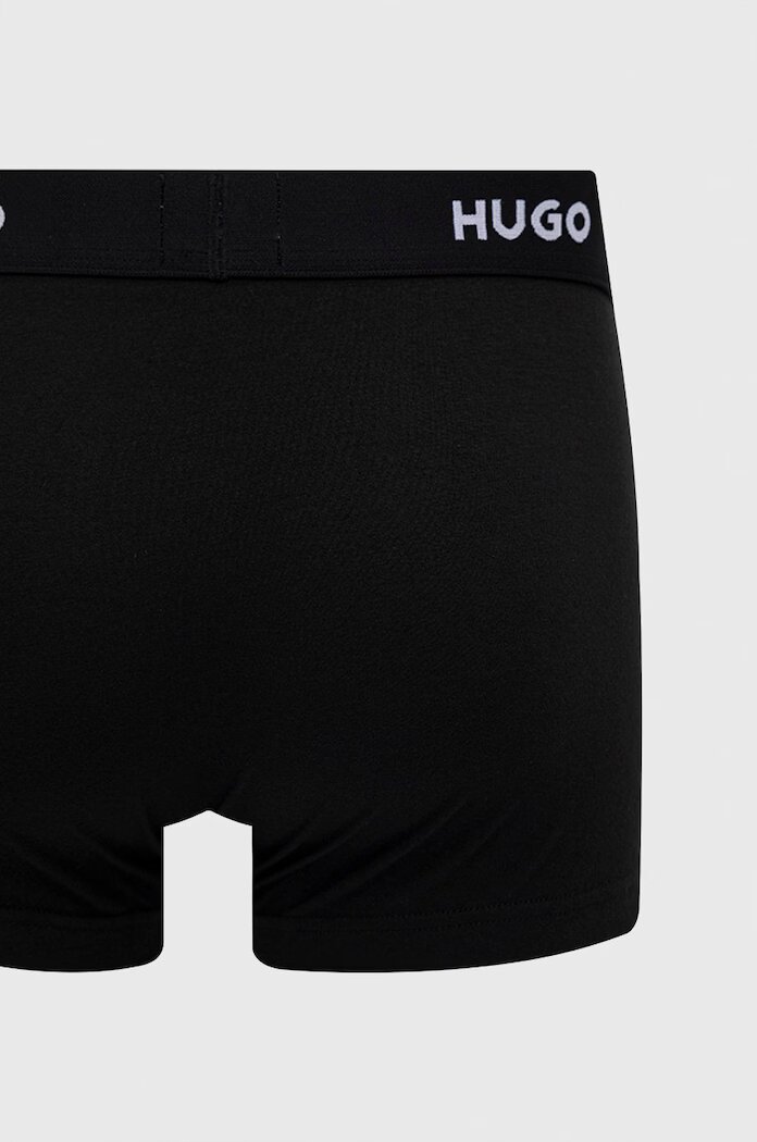 HUGO Боксерки (3 чифта) TRUNK TRIPLET PACK мъжки в черно 50469786