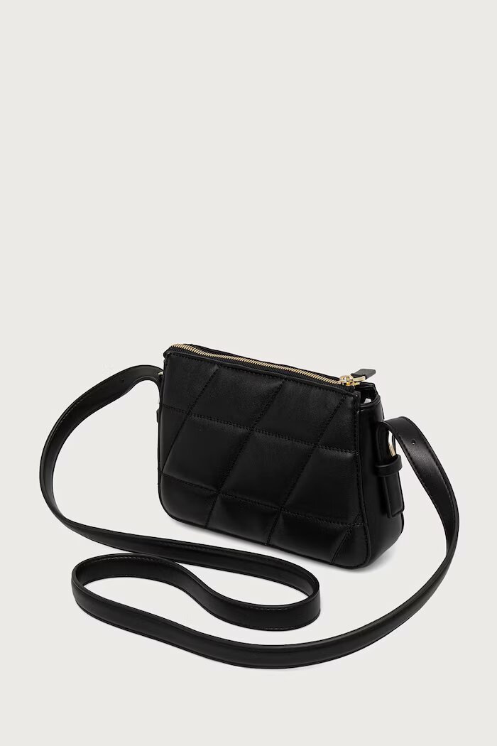 HUGO чанта crossbody дамска от имитация на кожа Yorih Q_Crossbody черна 50573264