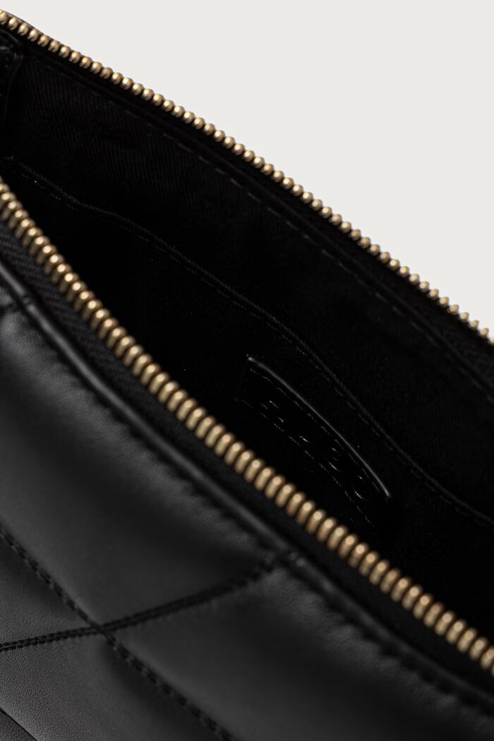 HUGO чанта crossbody дамска от имитация на кожа Yorih Q_Crossbody черна 50573264