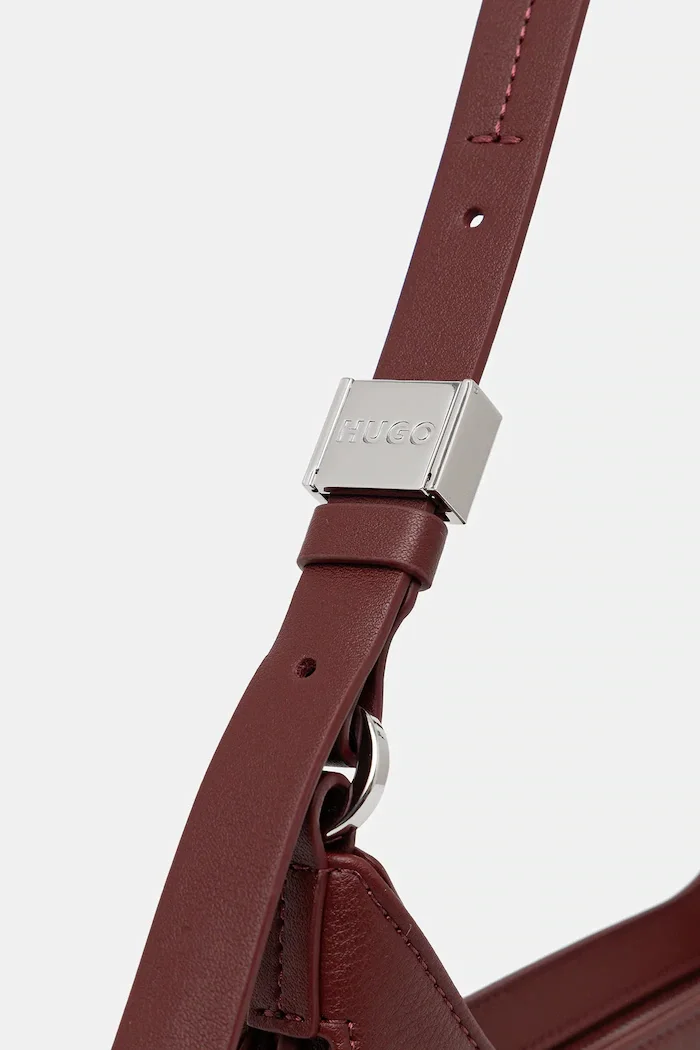 HUGO Чанта Mel 2.0 Sh. Bag Flat в бордо 50552205